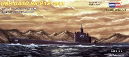 Hobbyboss 1/700th scale - USS Gato SS-212 (1941)