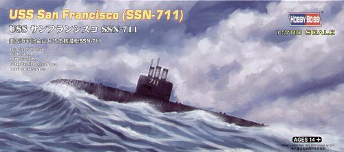 Hobbyboss 1/700th scale - USS San Francisco (SSN-711)