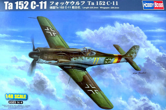 HobbyBoss 1/48th scale Focke-Wulf Ta 152 C-11