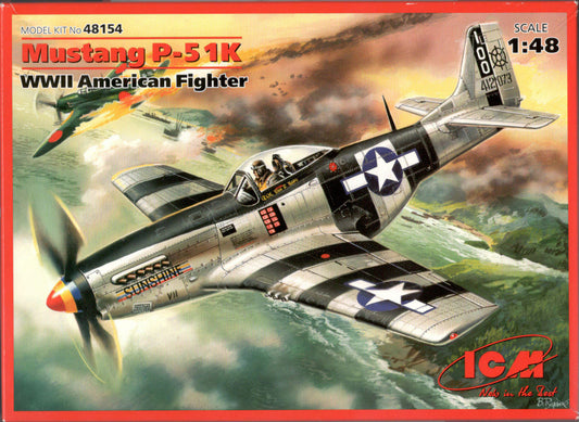 ICM 1/48th scale North American P-51K Mustang