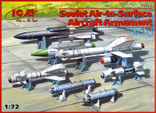 ICM 1/72nd scale Soviet Air-Ground Armament