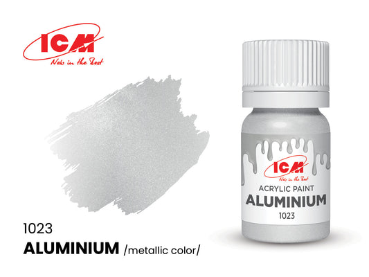ICM Paint 1023 - Aluminium (Metallic)