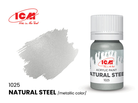 ICM Paint 1025 - Natural Steel (Metallic)