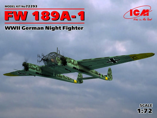ICM 1/72nd scale Fw 189A-1 Night Fighter