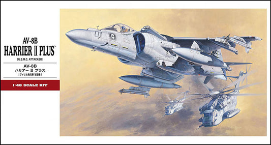 Hasegawa 1/48th scale AV-8B Harrier II Plus