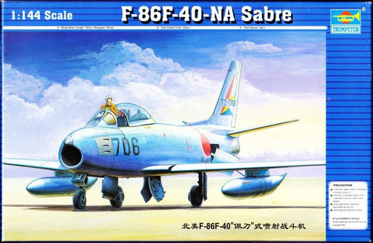 Trumpeter 1/144th Scale F-86F-40-NA Sabre