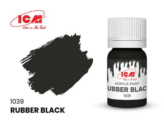 ICM Paint 1039 - Rubber Black