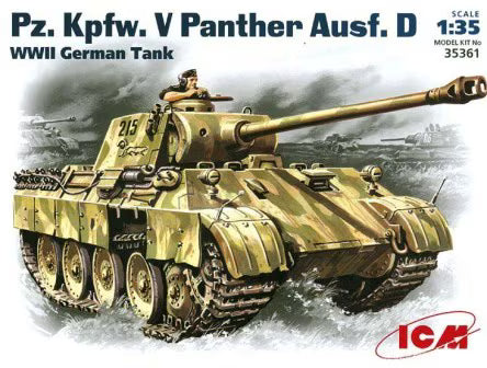 ICM 1/35th scale Panther Ausf.D