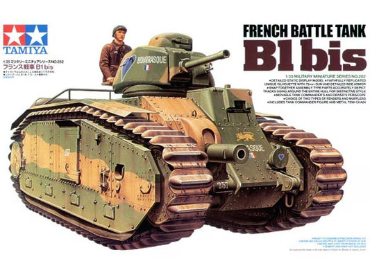 Tamiya 1/35th scale B1bis French Battle Tank