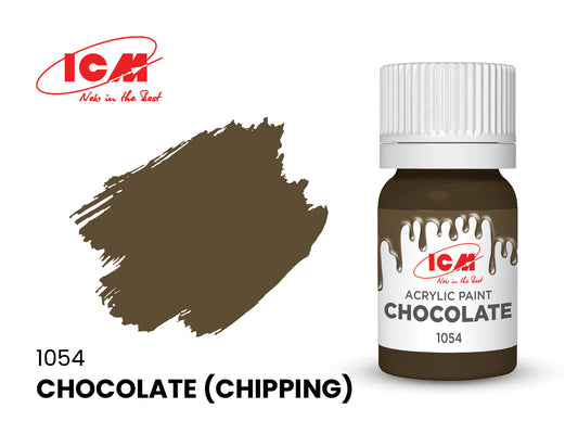 ICM Paint 1054 - Chocolate (chipping)