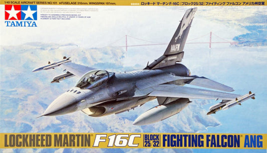 Tamiya 1/48th scale F-16C Block 25/32 Fighting Falcon