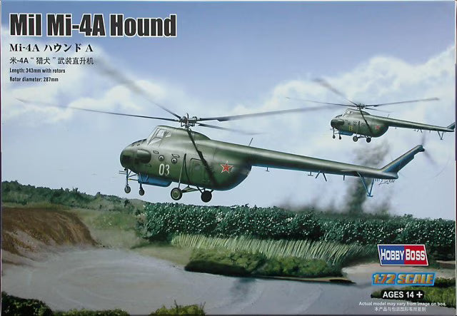 Hobbyboss 1/72nd Scale Mil Mi-4A Hound