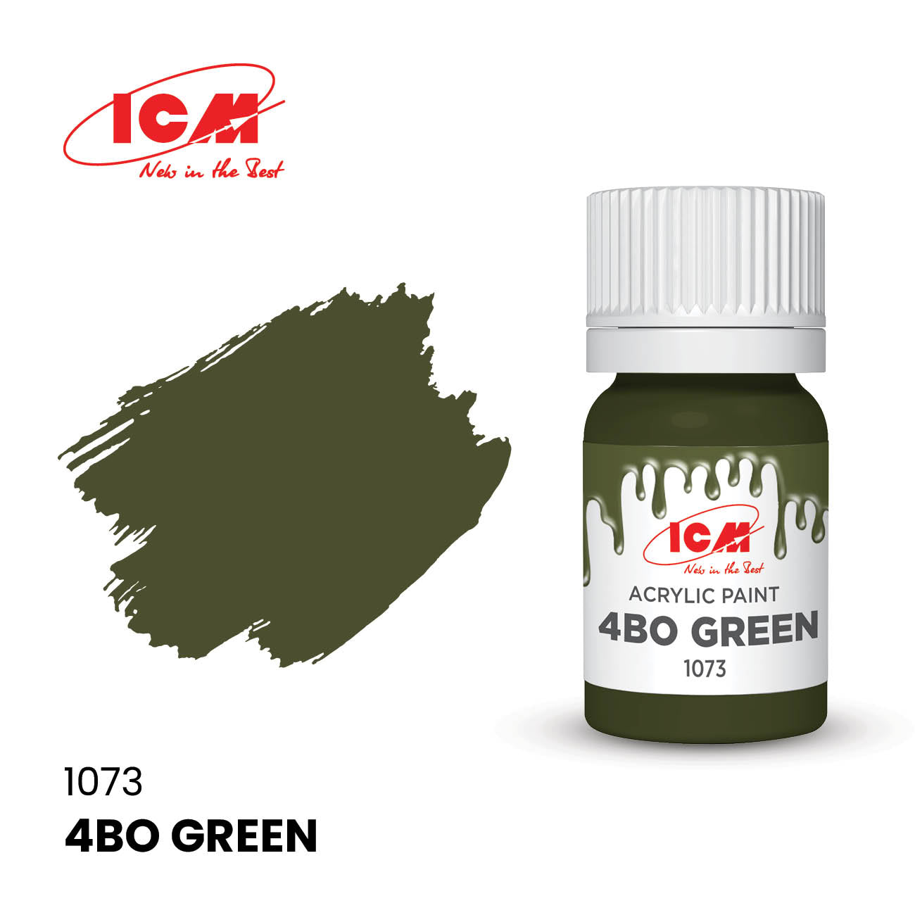 ICM WWII Luftwaffe Basic Mixing Bundle 1 - 12 paints in 12 colours