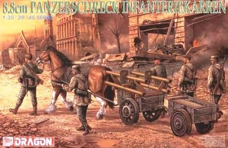 Dragon 1/35th scale - 8.8cm Panzerschreck Infanteriekarren