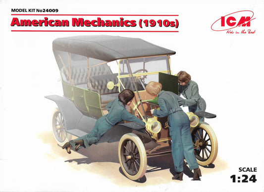 ICM 1/24th scale American Mechanics (1910s)