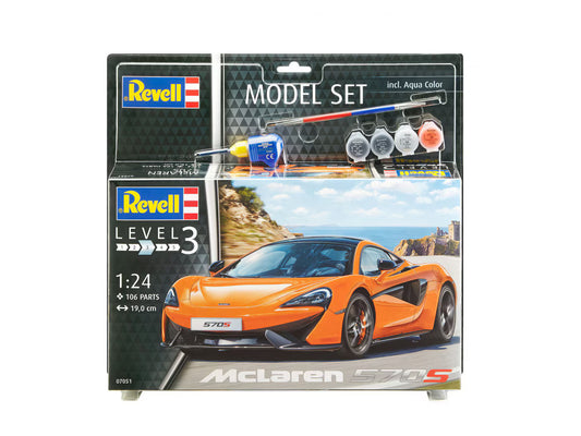 Revell 1/24th scale McLaren 570S Model Set