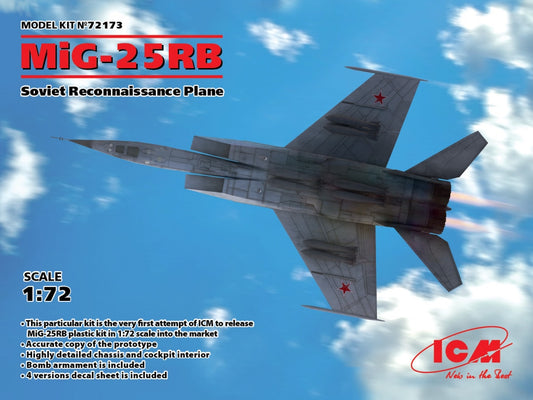 ICM 1/72nd scale MiG-25 RB