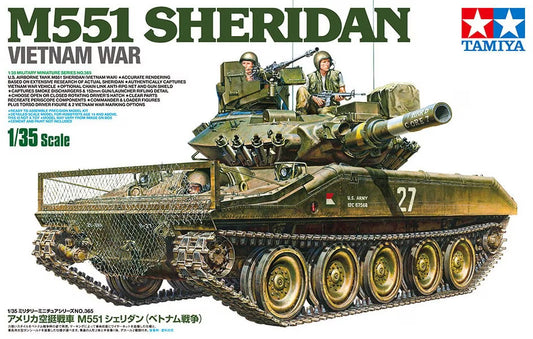 Tamiya 1/35th scale - U.S. M551 Sheridan Vietnam War