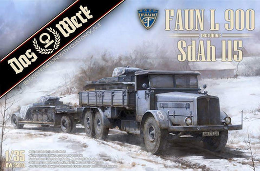Das Werk 1/35th scale Faun L 900 SfAh 115