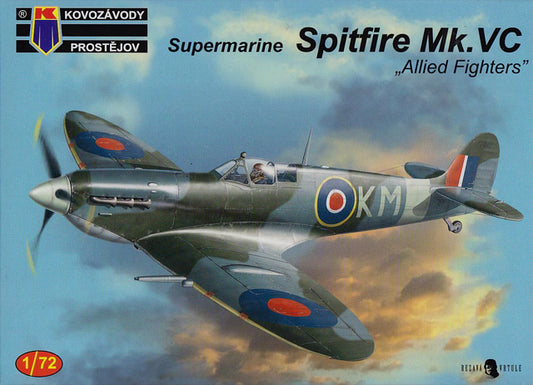 Kovozavody Prostejov 1/72nd scale Supermarine Spitfire Mk.Vc