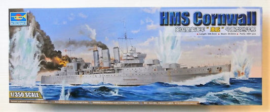 Trumpeter 1/350th Scale HMS Cornwall Kent Class Heavy Cruiser