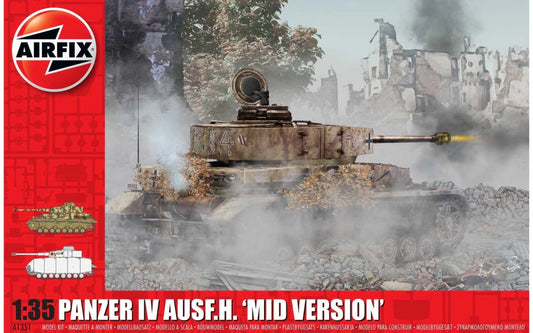 Airfix 1/35th scale Pz.kpfw. IV Ausf H Mid Version