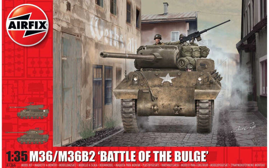 Airfix 1/35th scale GMC M36/M36B2 "Battle of the Bulge"