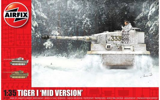 Airfix 1/35th scale Tiger I Mid Version