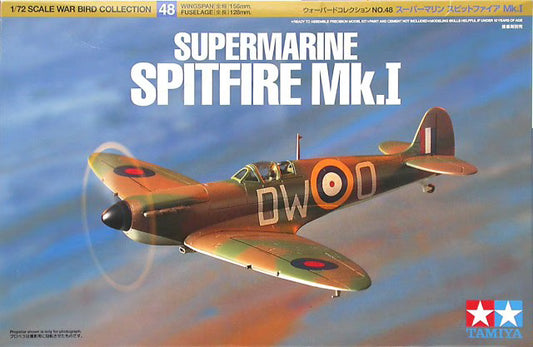 Tamiya 1/72nd scale Supermarine Spitfire Mk.I