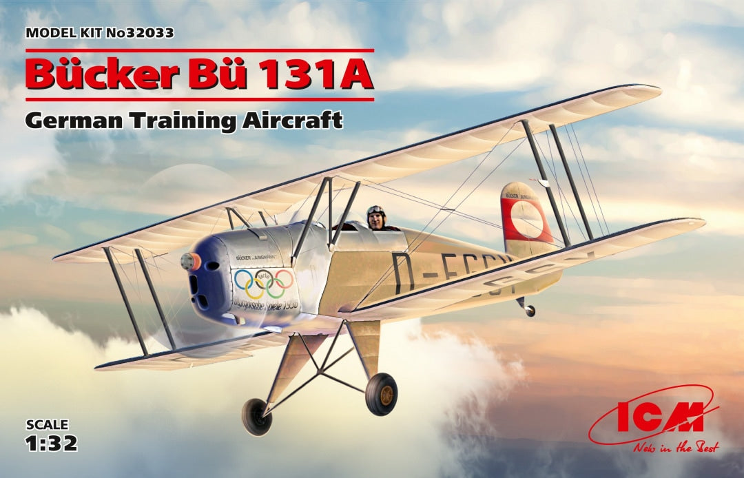 ICM 1/32nd scale Bucker Bu 131A German Training Aircraft