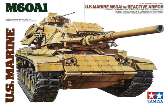 Tamiya 1/35th scale - U.S. M60A1 w/ reactive armor
