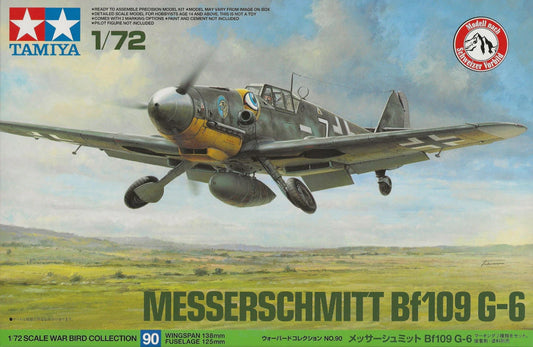 Tamiya 1/72nd scale Messerschmitt Bf109 G-6