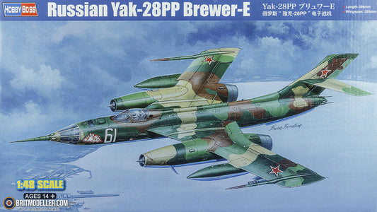HobbyBoss 1/48th scale Russian Yak-28PP Brewer-E