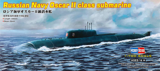 Hobbyboss 1/700th scale - Russian Navy Oscar II Class Submarine