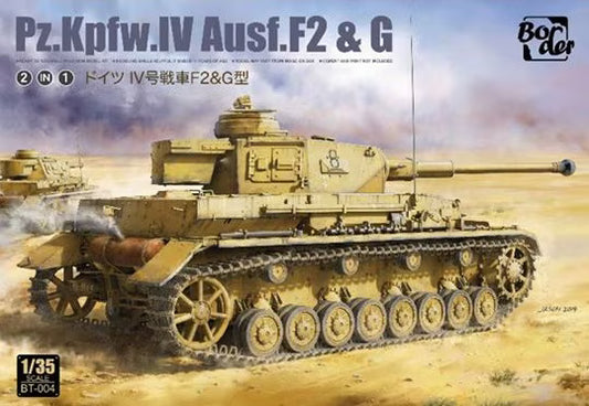 Border Model 1/35th scale Pz.kpfw. IV Ausf F2 & G