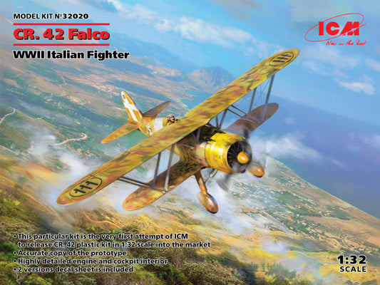 ICM 1/32nd scale CR.42 Falco WWII Italian Fighter
