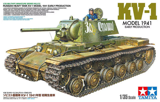 Tamiya 1/35th scale - Russian KV-1 Heavy Tank