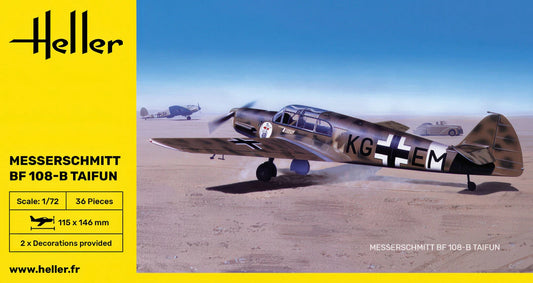 Heller 1/72nd scale Messerschmitt Bf 108-B Taifun