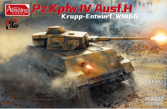 Amusing Hobby 1/35th scale Pz.kpfw. IV Ausf H Krupp-Entwurt W1466