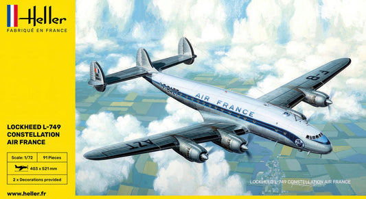 Heller 1/72nd scale Lockheed L-749 Constellation Air France