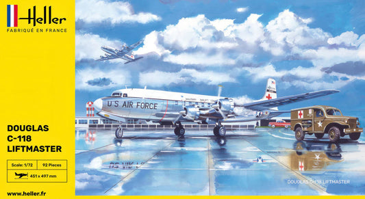 Heller 1/72nd scale Douglas C-118 Liftmaster