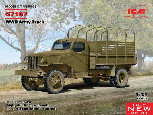 ICM 1/35th scale G7107 WWII US Army Truck
