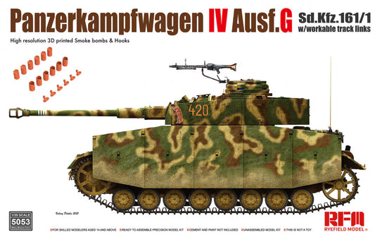 Ryefield Model 1/35th scale Pz.kpfw. IV Ausf G