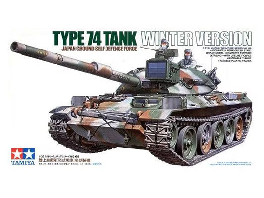 Tamiya 1/35th scale JGSDF Type 74 Tank Winter Version