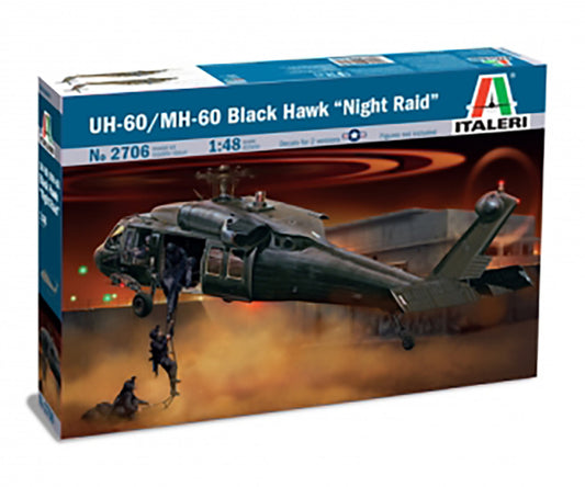 Italeri 1/72nd scale UH-60 Black Hawk "Night Raid"