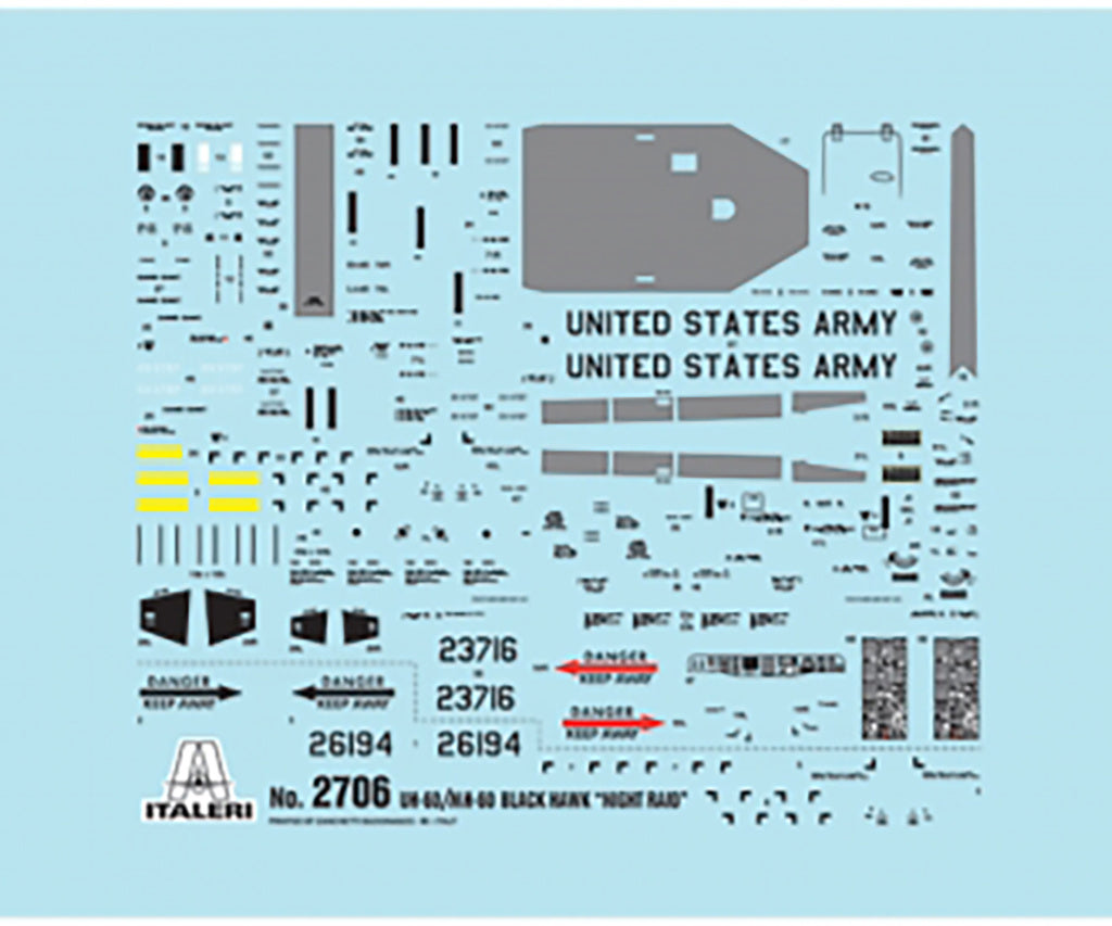 Italeri 1/72nd scale UH-60 Black Hawk "Night Raid"
