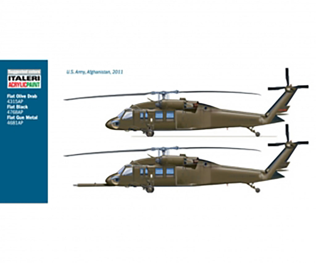 Italeri 1/72nd scale UH-60 Black Hawk "Night Raid"