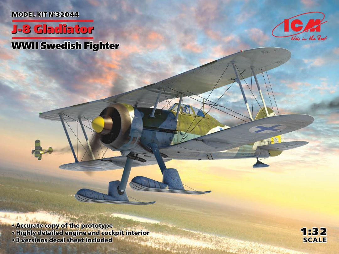 ICM 1/32nd scale J-8 Gladiator