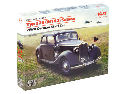 ICM 1/35 scale Type 320 (W142) Saloon German Staff Car