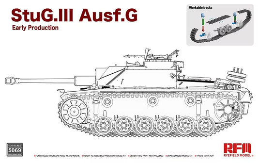 Ryefield Model 1/35th scale StuG.III Ausf.G Early Production